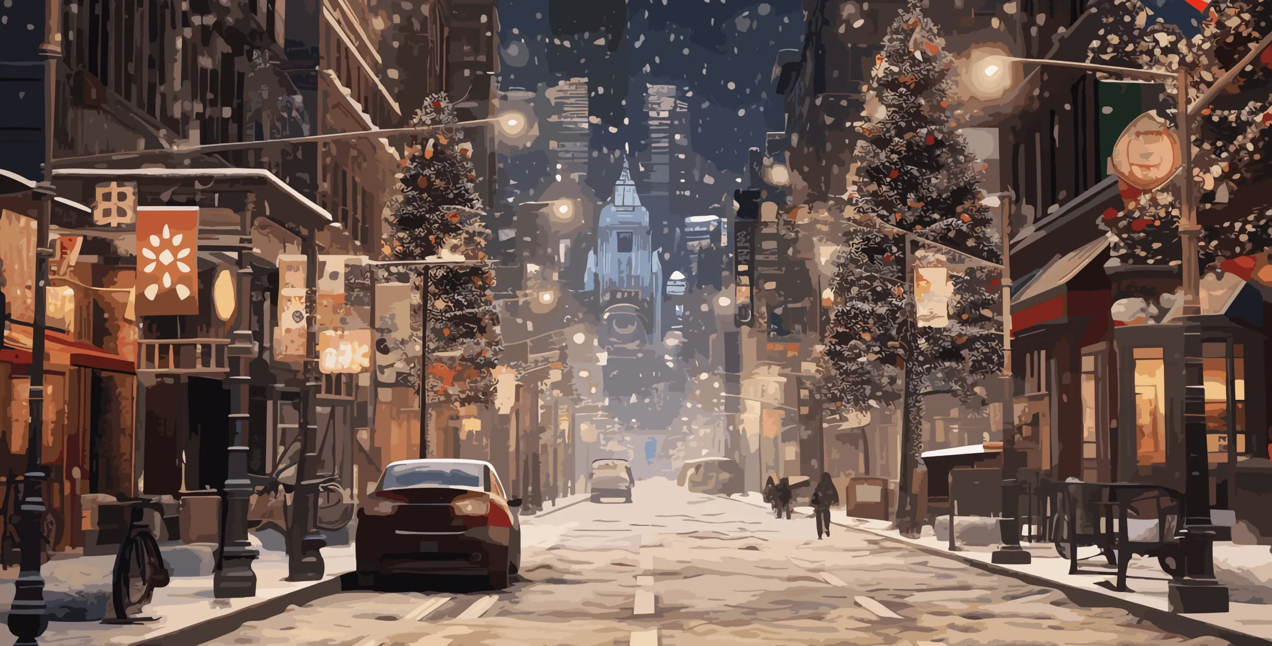 Header van de Advent of Code 2024 interactieve kerstkalender voor Info Support