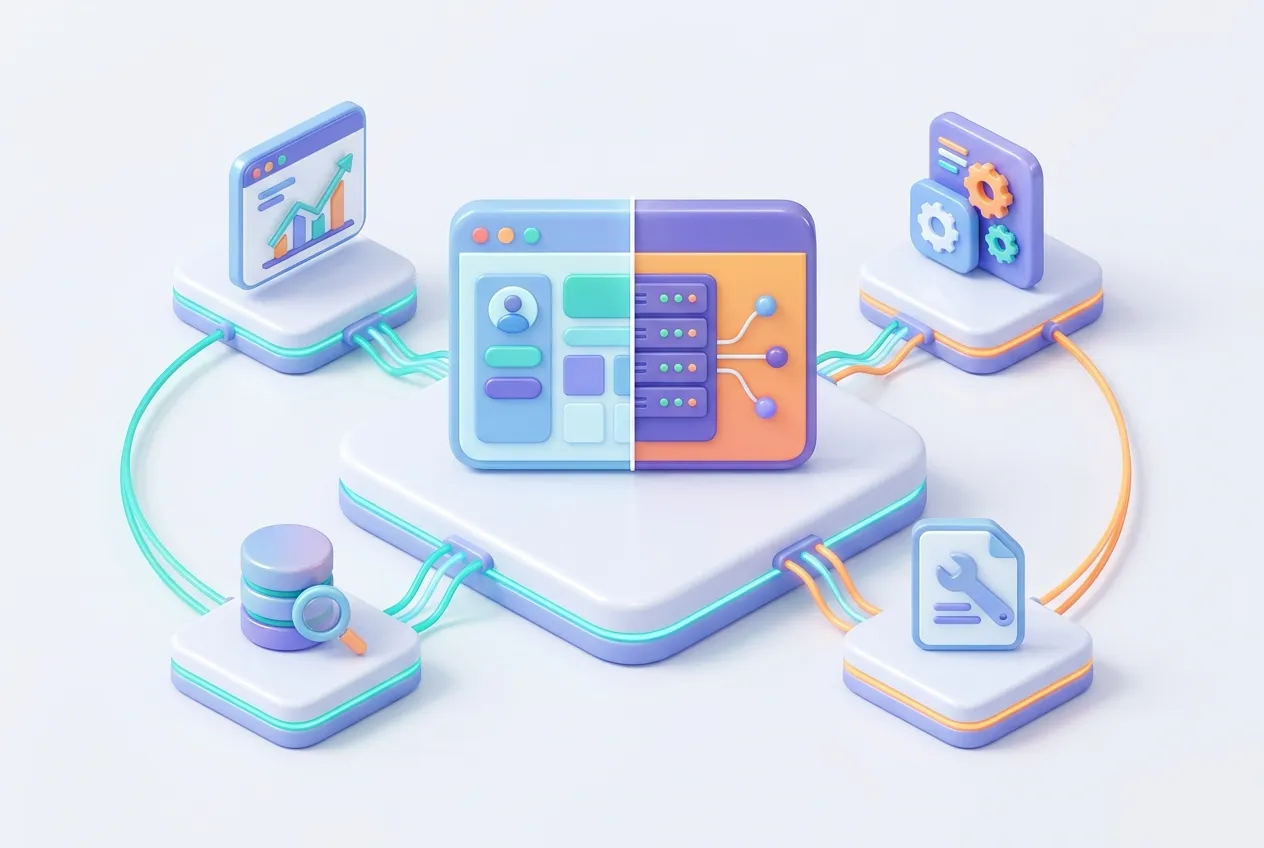 Front-end and Back-end: Two Sides of the Same Website
