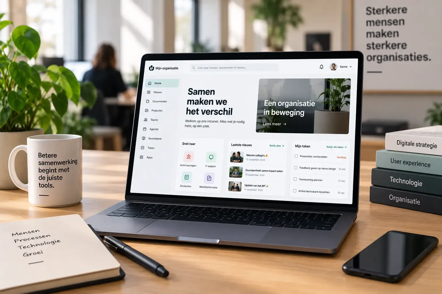 Investeren in een maatwerk webportal of intranet