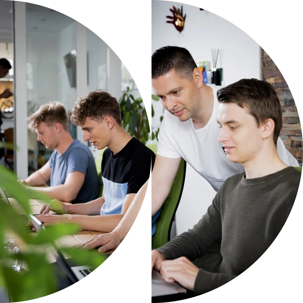 Illustratie van LMS-koppeling met website technologie