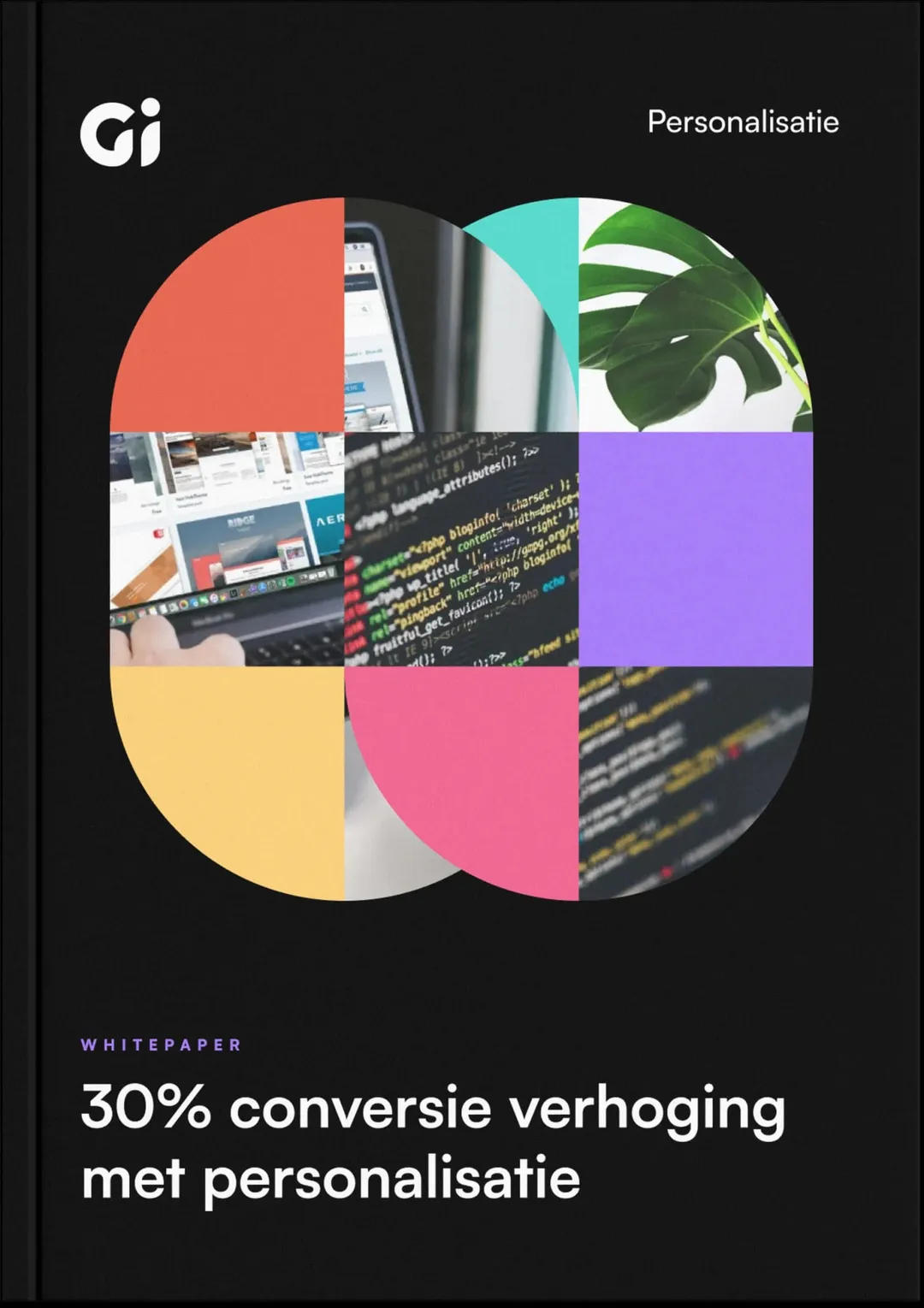 Cover van whitepaper over 30% conversie verhoging met personalisatie