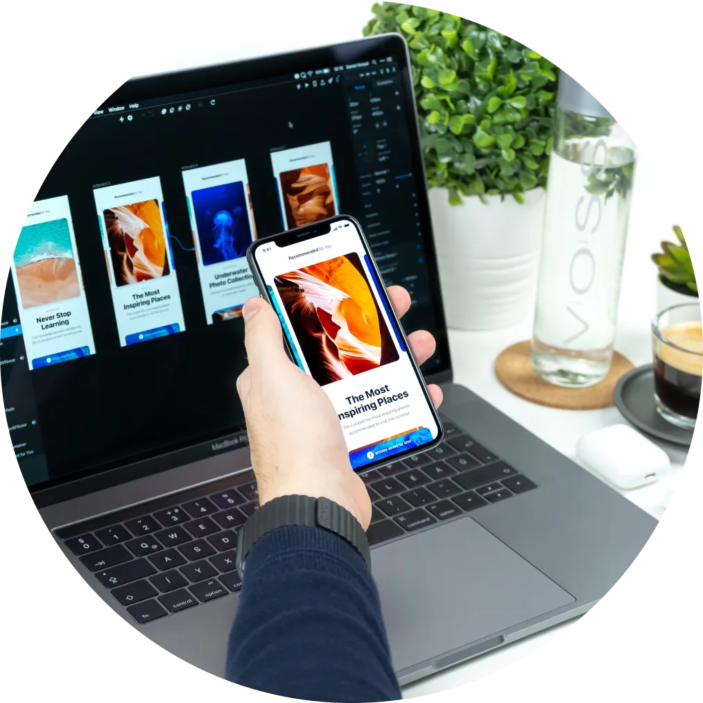 UX design process for digital solutions in the ICT sector