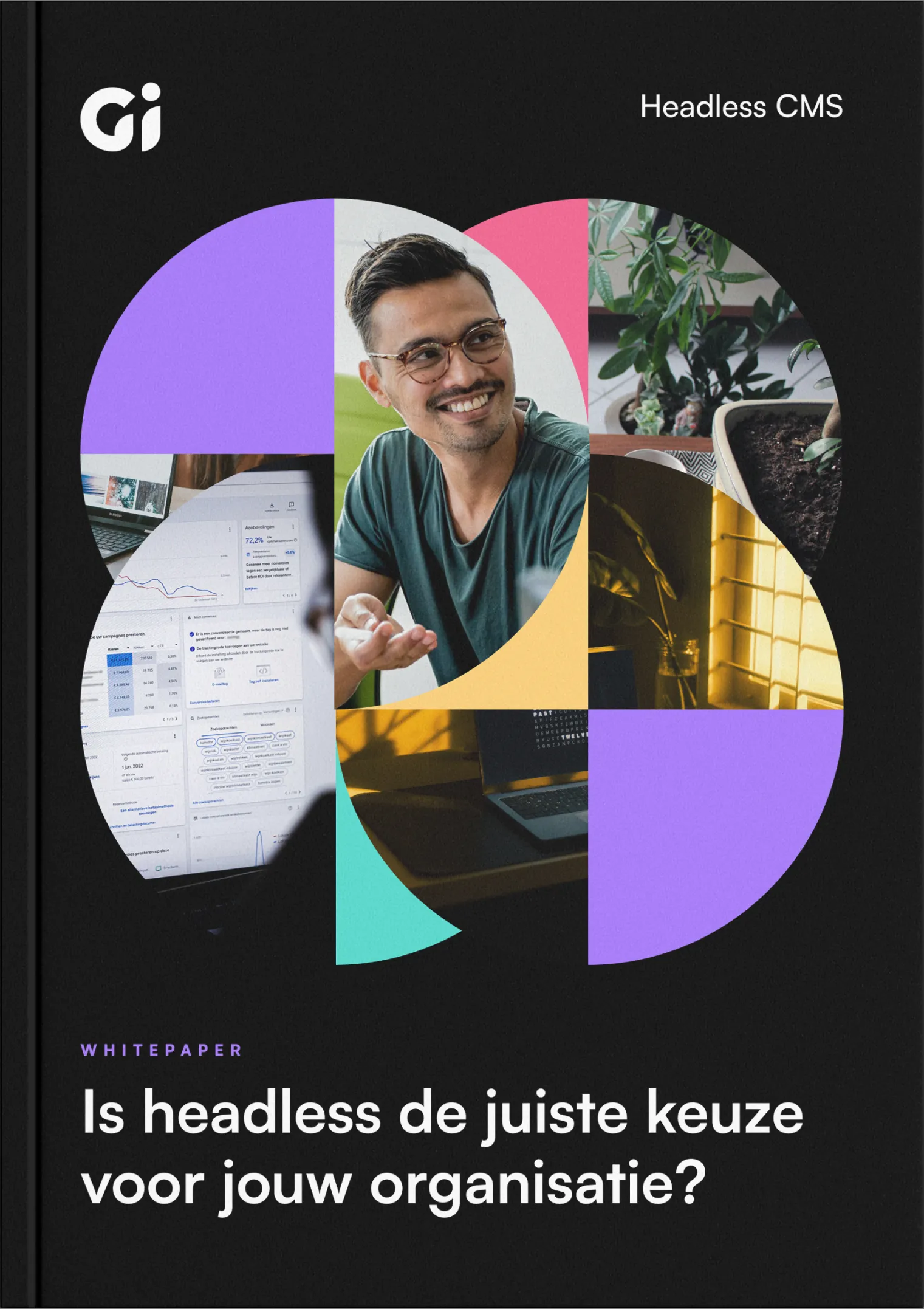 Cover of the whitepaper about headless CMS as a choice for your organization