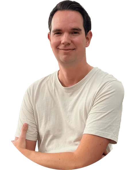 Portretfoto van Pim, Creative Director bij Get Interactive