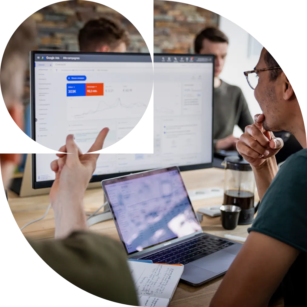 Visualisatie van growth hacking en snelle bedrijfsgroei