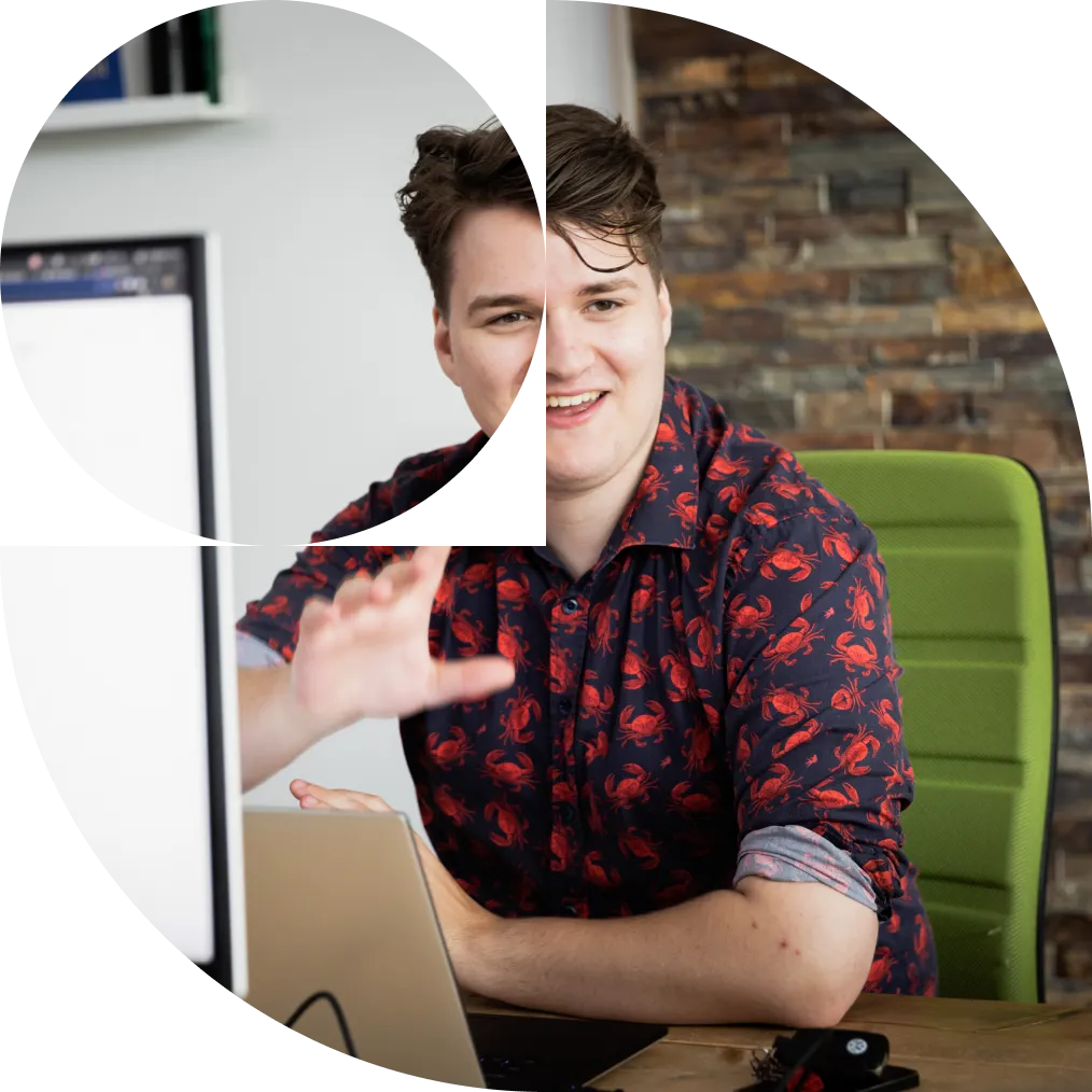 Illustration of hosting, maintenance and support services